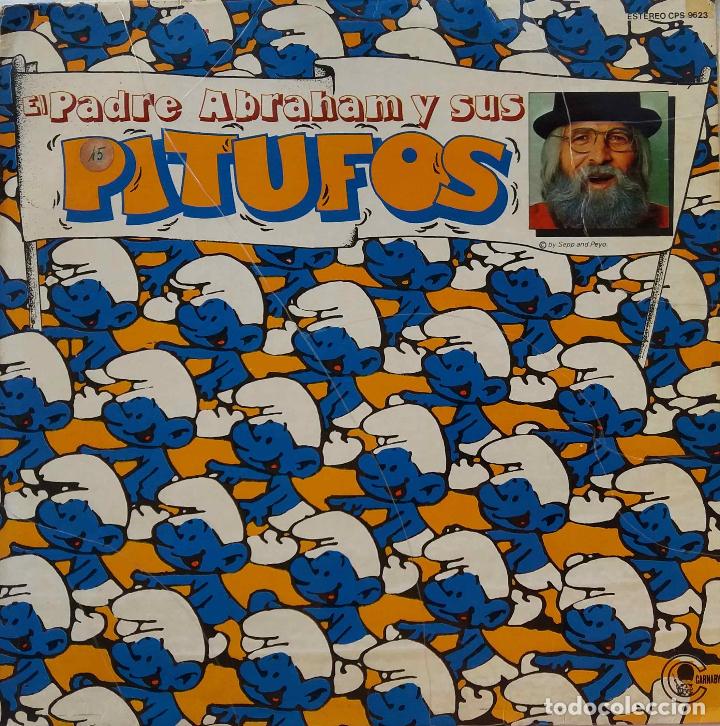 Discos de vinilo: EL PADRE ABRAHAM Y SUS PITUFOS. LP - Foto 1