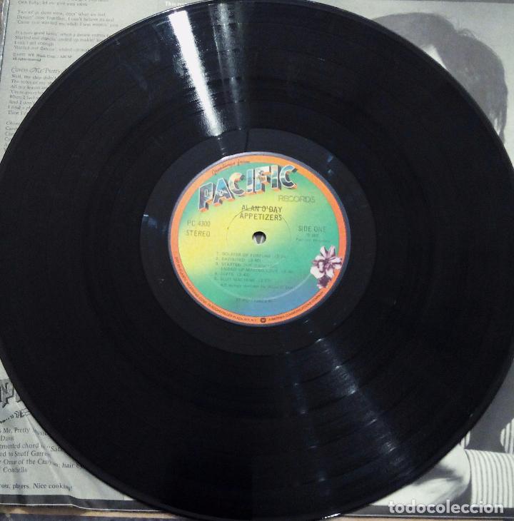 Discos de vinilo: LP ALAN ODAY - APPETIZERS - PACIFIC RECORDS 1977. - Foto 4
