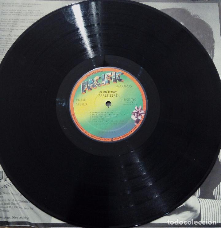 Discos de vinilo: LP ALAN ODAY - APPETIZERS - PACIFIC RECORDS 1977. - Foto 5