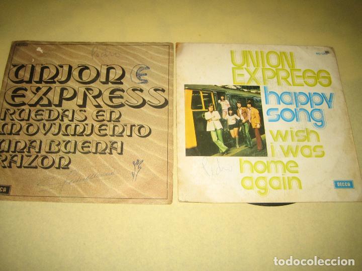 Discos de vinilo: UNION EXPRESS  - LOTE DE 2 SINGLES - Foto 1