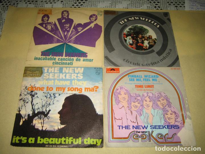 Discos de vinilo: THE NEW SEEKERS  - LOTE DE 4 SINGLES - Foto 1