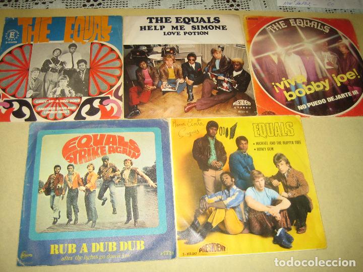 Discos de vinilo: THE EQUALS  - LOTE DE 5 SINGLES - Foto 1