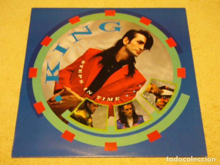 Discos de vinilo: KING ( STEPS IN TIME ) 1984 - HOLANDA LP33 CBS - Foto 1