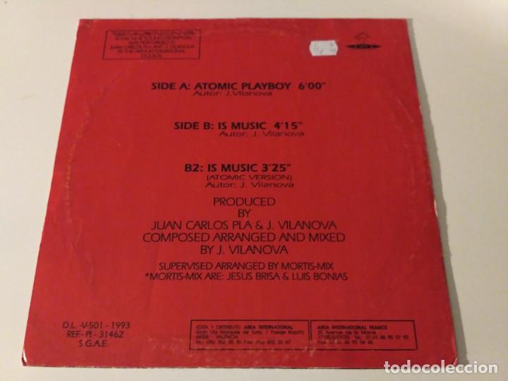 Discos de vinilo: Juan Carlos Pla & Jos&eacute; Vilanova - Atomic Playboy - Foto 2