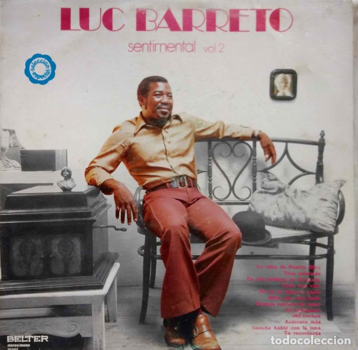 Discos de vinilo: LUC BARRETO. SENTIMENTAL VOL 2.  LP ESPA&Ntilde;A. - Foto 1