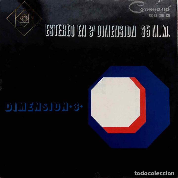 Discos de vinilo: ENOCH LIGHT DIMENSION 3, LP CON LIBRETO - Foto 1