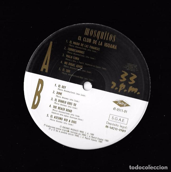 Discos de vinilo: MOSQUITOS: EL CLUB DE LA IGUANA - Foto 4