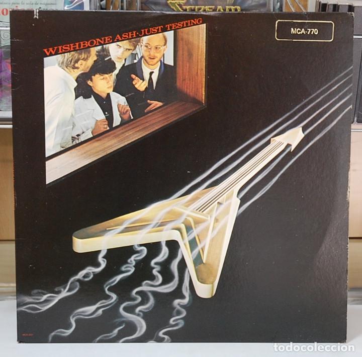 Discos de vinilo: Wishbone ash. Just testing. MCA records 1980. LP - Foto 1