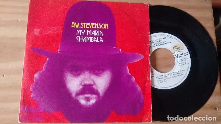 Discos de vinilo: SINGLE (VINILO) DE B.W. STEVENSON A&Ntilde;OS 70 - Foto 1