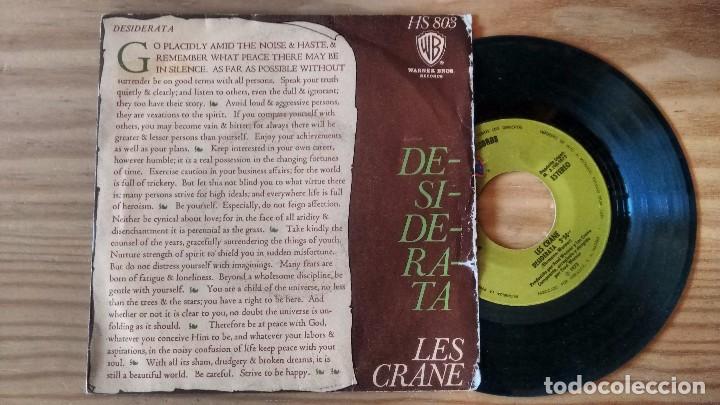 Discos de vinilo: SINGLE (VINILO) DE LES CRANE A&Ntilde;OS 70 - Foto 1
