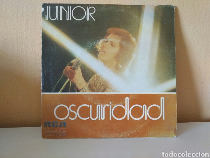 Discos de vinilo: JUNIOR : Oscuridad ; Cuando salga el sol - Foto 1