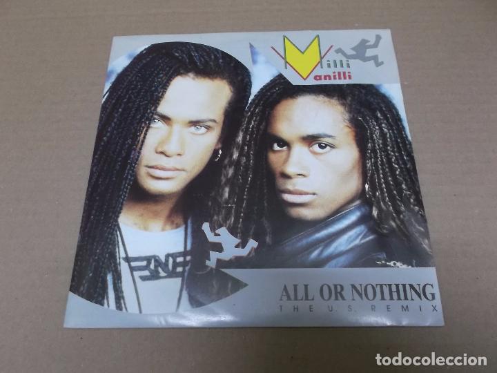 Discos de vinilo: MILLI VANILLI (SN) ALL OR NOTHING A&Ntilde;O 1989 - Foto 1