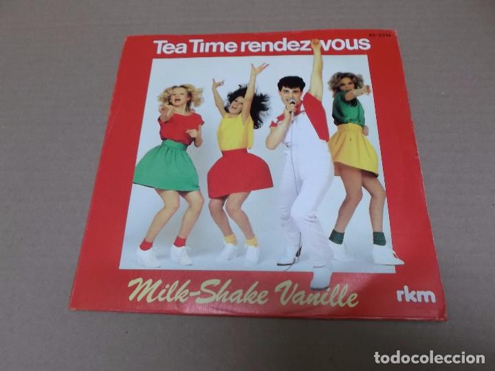Discos de vinilo: MILKSHAKE VANILLE (SN) TEA TIME RENDEZ VOUS A&Ntilde;O 1982 - Foto 1