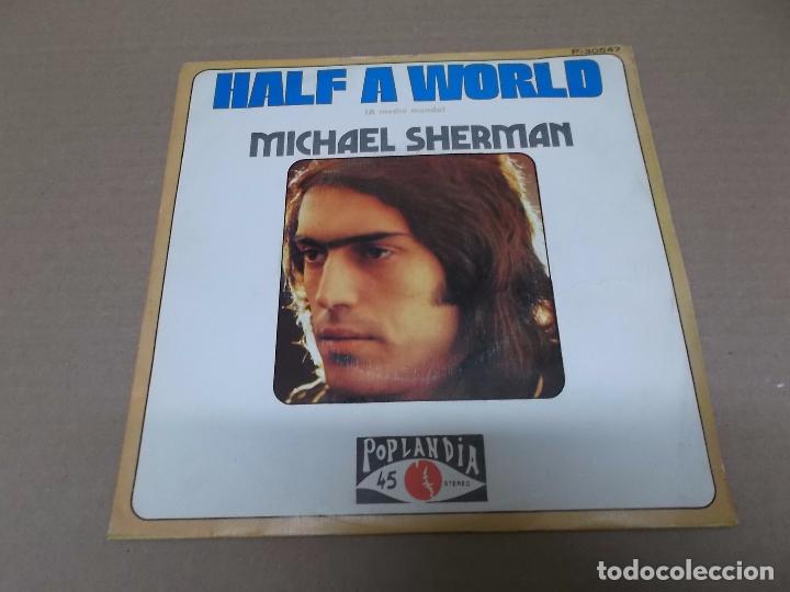 Discos de vinilo: MICHAEL SHERMAN (SN) HALF A WORLD A&Ntilde;O 1973 - Foto 1