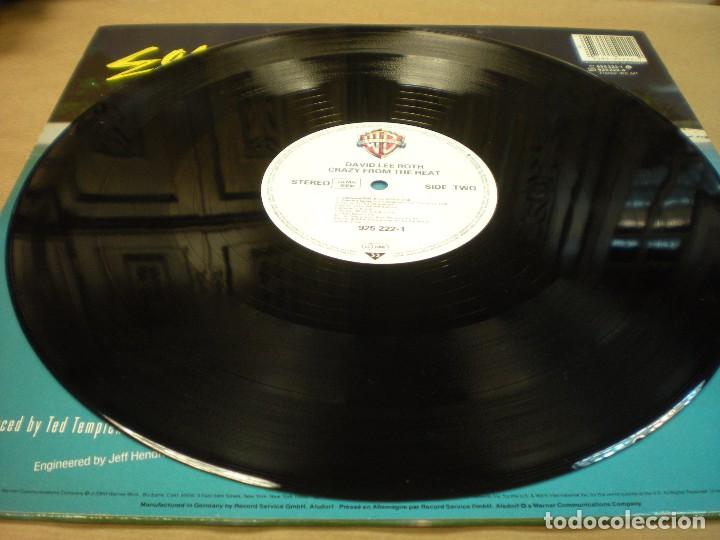 Discos de vinilo: DAVID LEE ROTH . Crazy from the heat - Foto 3