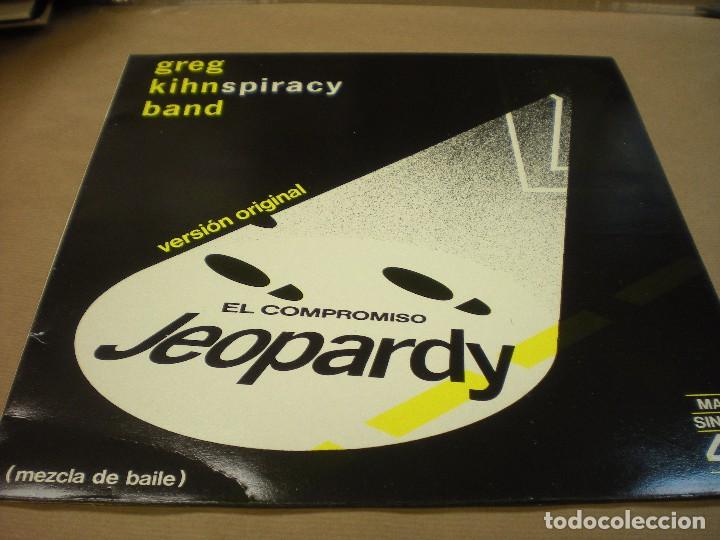 Discos de vinilo: GREG KIHN BAND . Jeopardy el compromiso - Foto 1