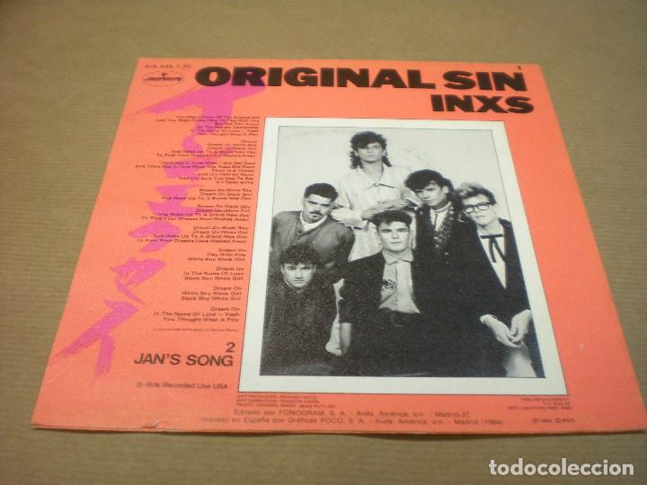 Discos de vinilo: INXS- Jan&acute;s song - Foto 2