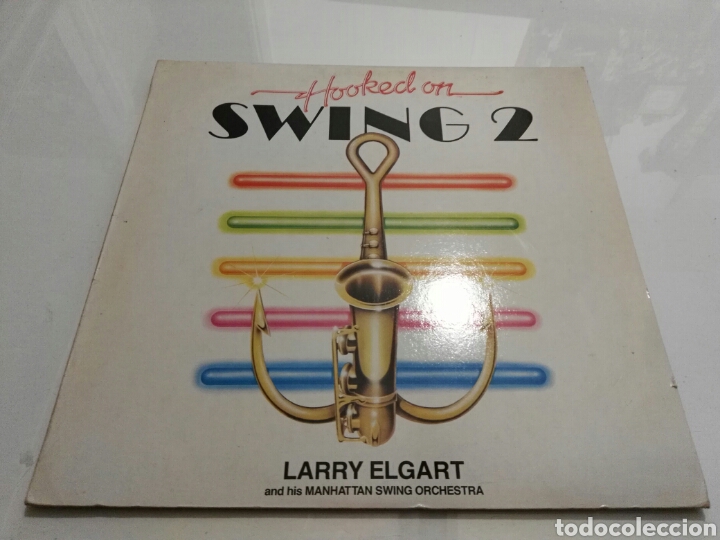 Discos de vinilo: Larry Elgart- LP Hooked on swing 2 1 - Foto 1