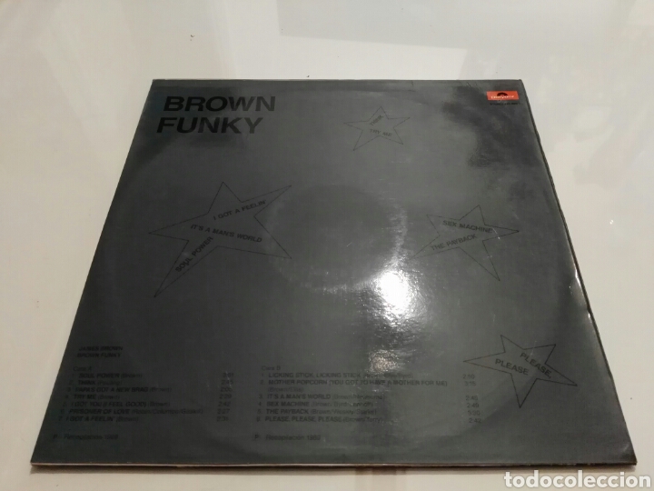 Discos de vinilo: James Brown- LP Brown funky- Polydor 1989 1 - Foto 2