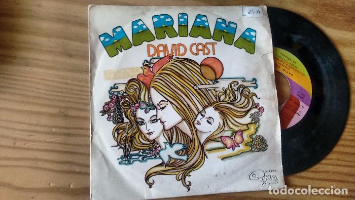 Discos de vinilo: SINGLE (VINILO) DE DAVID CAST A&Ntilde;OS 70 - Foto 1