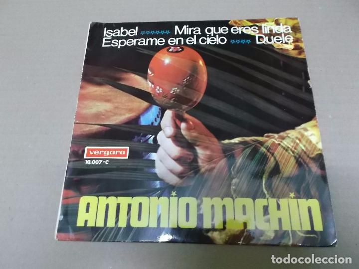 Discos de vinilo: ANTONIO MACHIN (EP) ISABEL A&Ntilde;O 1967 - Foto 1