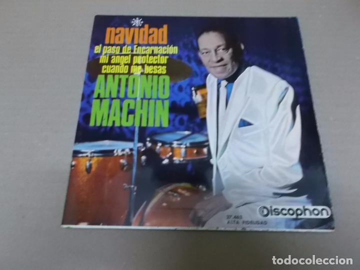 Discos de vinilo: ANTONIO MACHIN (EP) NAVIDAD A&Ntilde;O 1965 - Foto 1
