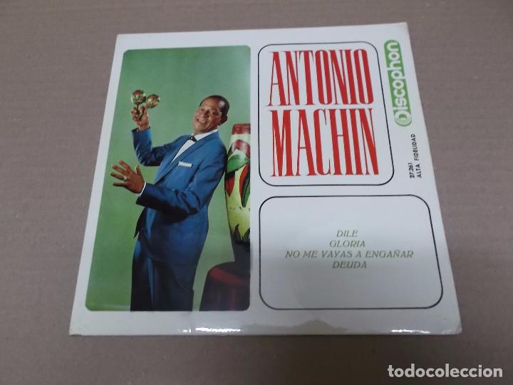 Discos de vinilo: ANTONIO MACHIN (EP) DILE A&Ntilde;O 1963 - Foto 1