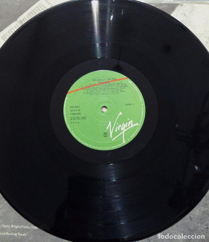 Discos de vinilo: LP MURRAY HEAD - SHADE - VIRGIN 1983. - Foto 4