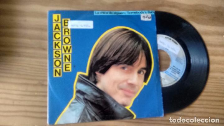 Discos de vinilo: SINGLE (VINILO) DE JACKSON BROWNE A&Ntilde;OS 80 - Foto 1