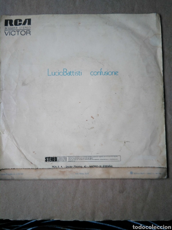 Discos de vinilo: Lucio battisti - Foto 2