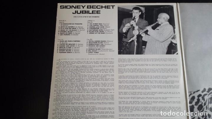 Discos de vinilo: LP SIDNEY BECHET: JUBILEE (doble) - Foto 3