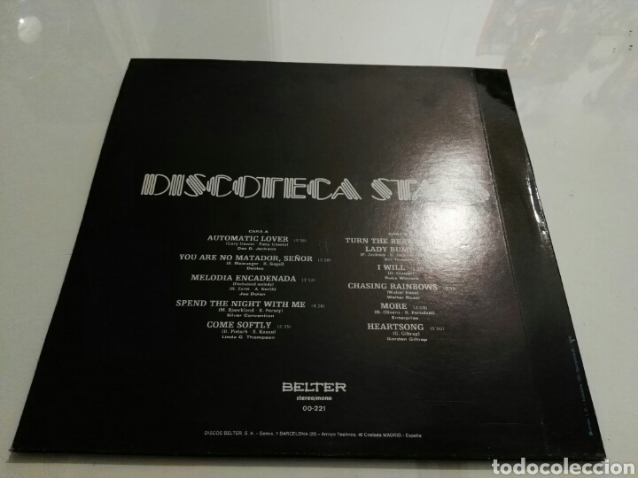 Discos de vinilo: LP Discoteca stars- Belter 1978 1 - Foto 2