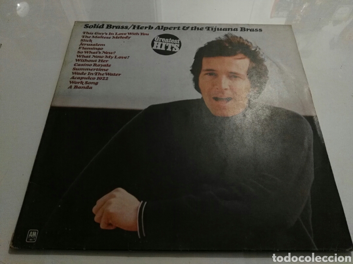Discos de vinilo: Herb Alpert & The tijuana brass- LP Solid Brass- A&M 1974 1 - Foto 1
