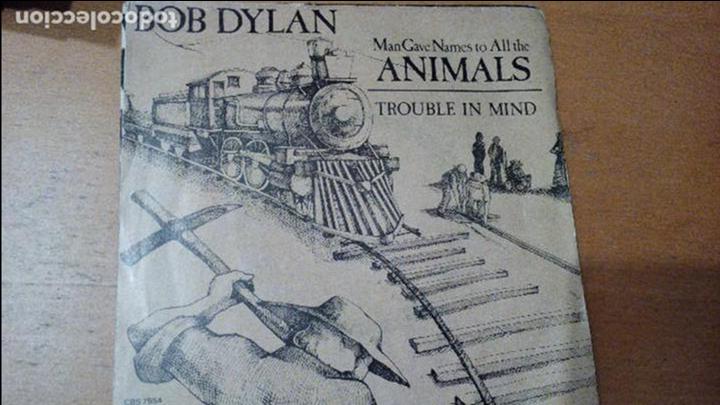 Discos de vinilo: BOB DYLAN ANIMALS SINGLE 1979 - Foto 1