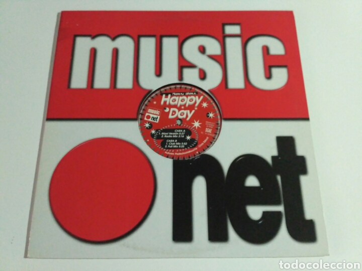 Discos de vinilo: Naty Wall - Happy day - Foto 1