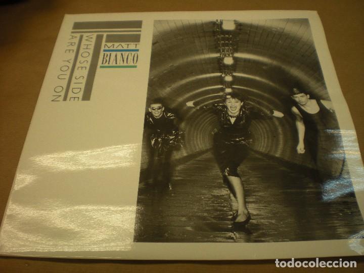 Discos de vinilo: MATT BIANCO- Whose side are you on? - Foto 1