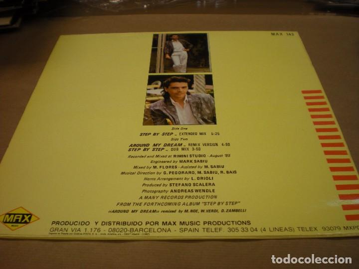 Discos de vinilo: SILVER POZZOLI- Step by step / Around my dream - Foto 2