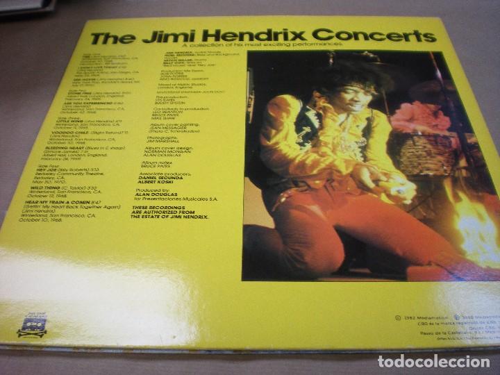 Discos de vinilo: THE JIMI HENDRIX CONCERTS  . Doble maxi single - Foto 4