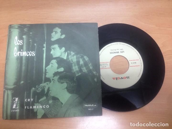 Discos de vinilo: SINGLE LOS BRINCOS /CRY / FLAMENCO - Foto 1