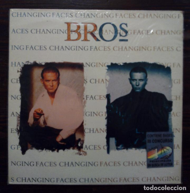 Discos de vinilo: LP BROS - CHANGING FACES - SONY 1991. - Foto 1