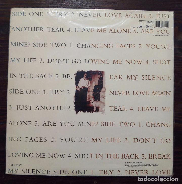 Discos de vinilo: LP BROS - CHANGING FACES - SONY 1991. - Foto 2