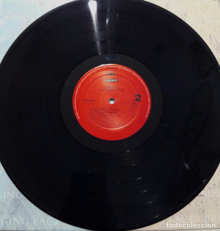 Discos de vinilo: LP BROS - CHANGING FACES - SONY 1991. - Foto 5