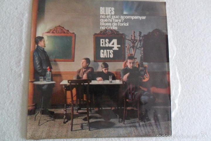 Discos de vinilo: ELS 4 GATS - BLUES + 3 EP 1964 - Foto 1