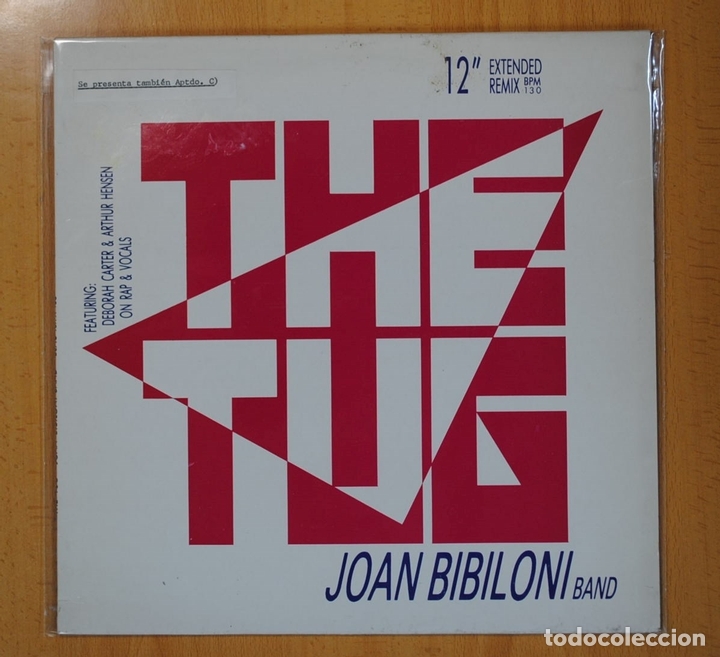 Discos de vinilo: JOAN BIBILONI BAND - THE TUG - MAXI - Foto 1