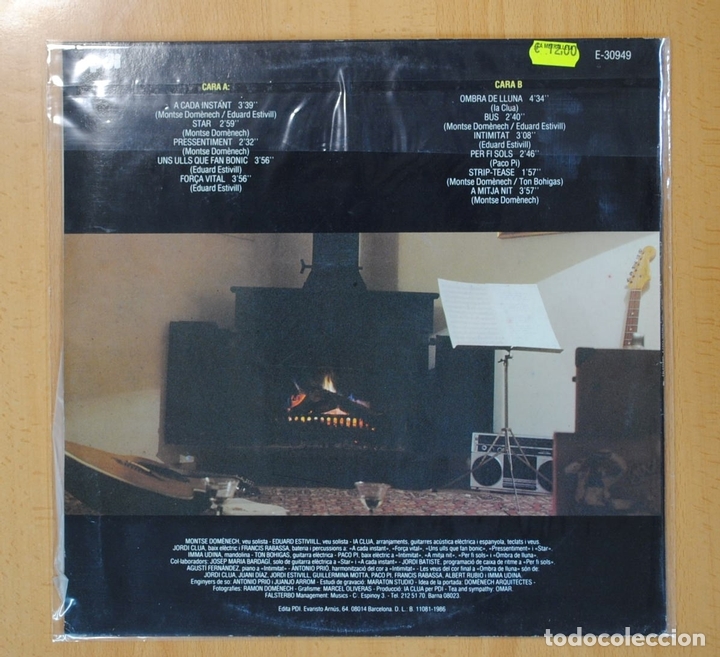 Discos de vinilo: FALSTERBO - A CADA INSTANT - LP - Foto 2