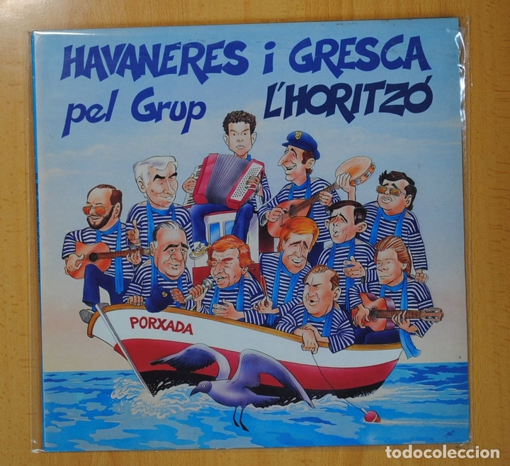 Discos de vinilo: L&acute;HORITZO - HAVANERES I GRESCA PEL GRUP - LP - Foto 1