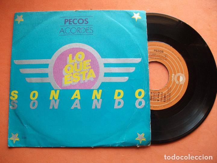Discos de vinilo: LOS PECOS ( SINGLE 1978 )  ACORDES  -  JUANY - Foto 1