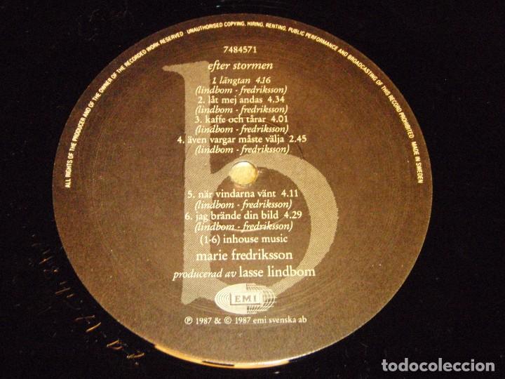 Discos de vinilo: Marie Fredriksson &ndash; ...Efter Stormen - Foto 5