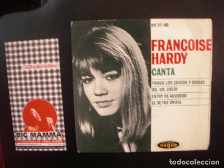 Discos de vinilo: FRANCOISE HARDY- TODOS LOS CHICOS Y LAS CHICAS - Foto 1