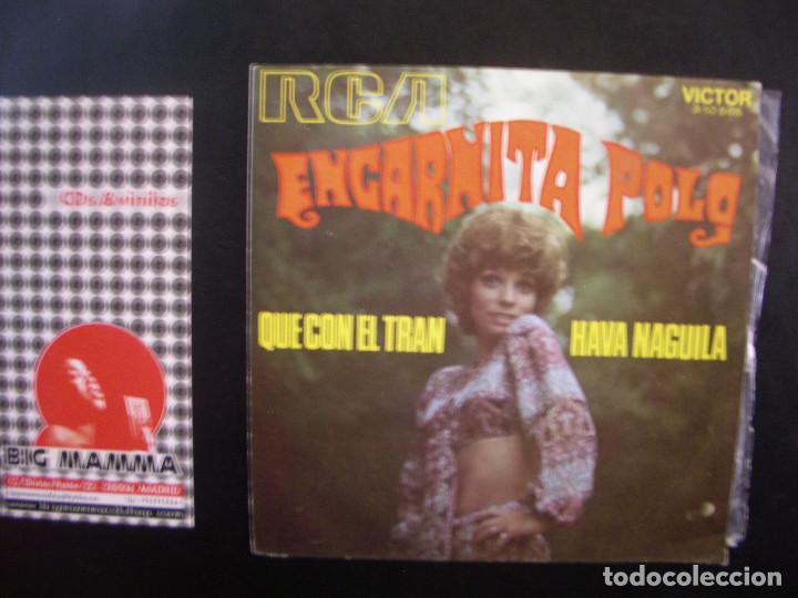 Discos de vinilo: ENCARNITA POLO- QUE CON EL TRAN - Foto 1